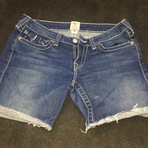 Joey true religion jean shorts